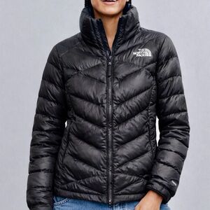 The North Face Aconcagua Jacket metallic graphite 550 down W-Small pristine